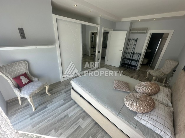 Садовый дуплекс 3+1 - 245 м² с видом на море. Каргыджак, Алания - Ракурс 14