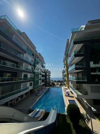 Садовый дуплекс 3+1 - 245 м² с видом на море. Каргыджак, Алания - Ракурс 16