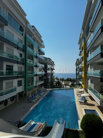 Садовый дуплекс 3+1 - 245 м² с видом на море. Каргыджак, Алания - Ракурс 18