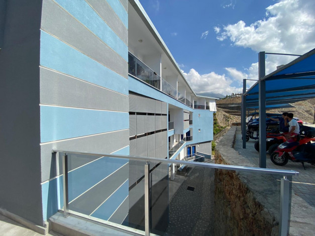 Студия с мебелью с частичным видом на море в живописном районе Каргыджак, 37 м2 - Ракурс 3