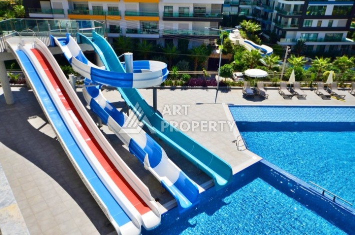 Садовый дуплекс 3+1 - 245 м² с видом на море. Каргыджак, Алания - Ракурс 33