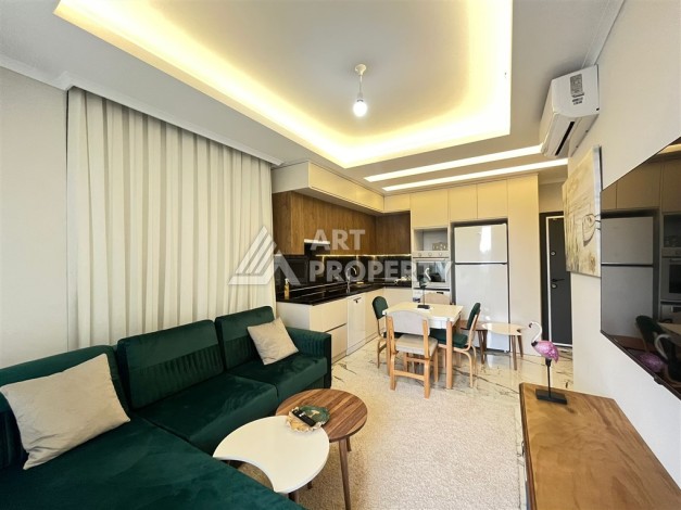 Меблированная квартира 1+1 в центре района Оба — 50 м² - Ракурс 0