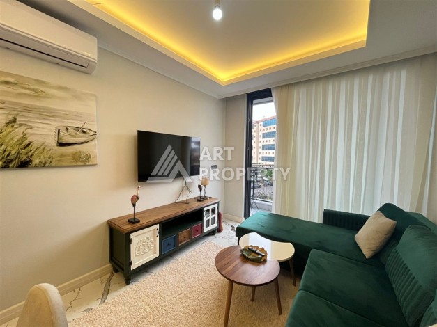 Меблированная квартира 1+1 в центре района Оба — 50 м² - Ракурс 2