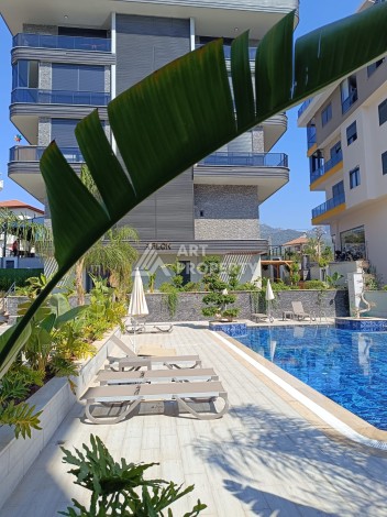 Меблированная квартира 1+1 в центре района Оба — 50 м² - Ракурс 24