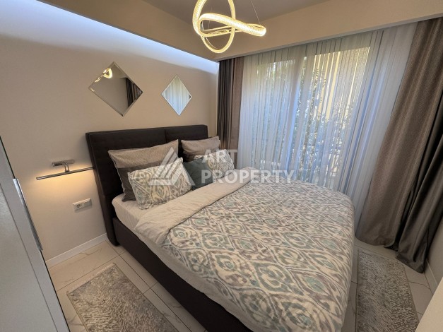 Меблированная квартира 1+1 у пляжа Клеопатры, 47 кв.м - Ракурс 9