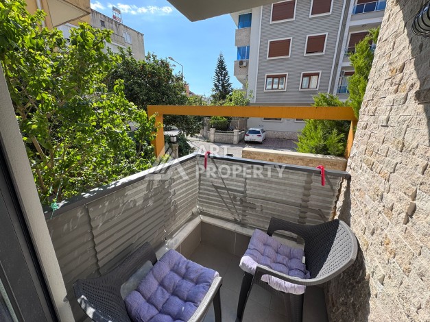 Меблированная квартира 1+1 у пляжа Клеопатры, 47 кв.м - Ракурс 10