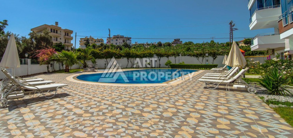 Квартира 1+1 с видом на море в Махмутларе, 70 кв.м. - Ракурс 10