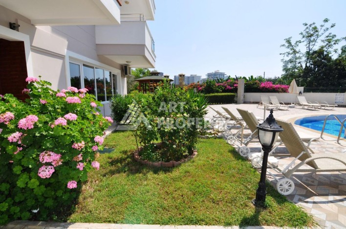 Квартира 1+1 с видом на море в Махмутларе, 70 кв.м. - Ракурс 16