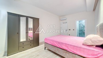 2+1 с полной панорамой на море, крепость и горы — 120 м² на 10 этаже в Махмутларе - Ракурс 6