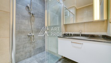 2+1 с полной панорамой на море, крепость и горы — 120 м² на 10 этаже в Махмутларе - Ракурс 13