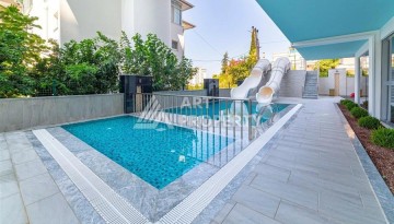 2+1 с полной панорамой на море, крепость и горы — 120 м² на 10 этаже в Махмутларе - Ракурс 14