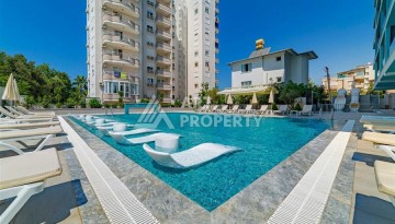 2+1 с полной панорамой на море, крепость и горы — 120 м² на 10 этаже в Махмутларе - Ракурс 15