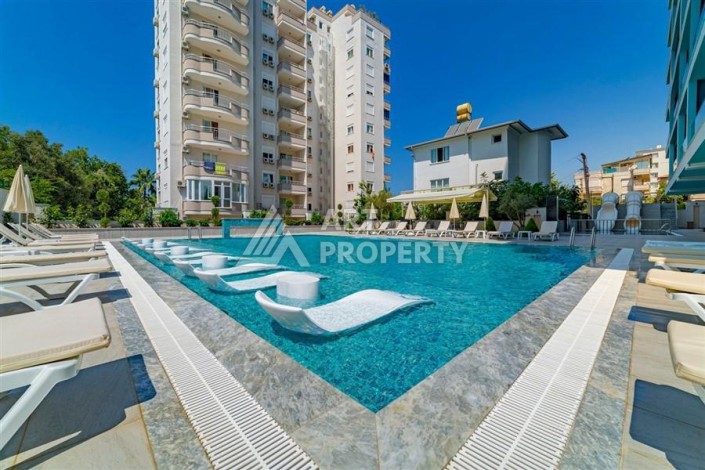 2+1 с полной панорамой на море, крепость и горы — 120 м² на 10 этаже в Махмутларе - Ракурс 14