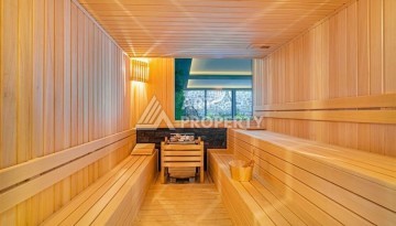 2+1 с полной панорамой на море, крепость и горы — 120 м² на 10 этаже в Махмутларе - Ракурс 16