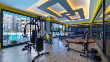 2+1 с полной панорамой на море, крепость и горы — 120 м² на 10 этаже в Махмутларе - Ракурс 21