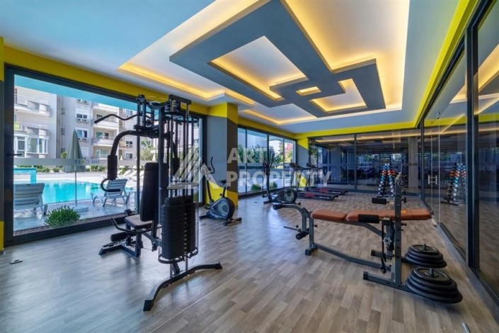 2+1 с полной панорамой на море, крепость и горы — 120 м² на 10 этаже в Махмутларе - Ракурс 20