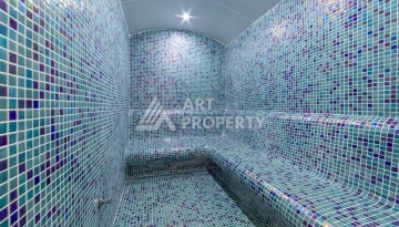 2+1 с полной панорамой на море, крепость и горы — 120 м² на 10 этаже в Махмутларе - Ракурс 22