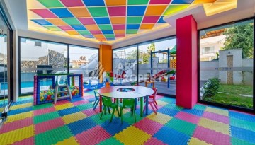 2+1 с полной панорамой на море, крепость и горы — 120 м² на 10 этаже в Махмутларе - Ракурс 25