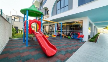 2+1 с полной панорамой на море, крепость и горы — 120 м² на 10 этаже в Махмутларе - Ракурс 28