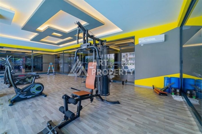 2+1 с полной панорамой на море, крепость и горы — 120 м² на 10 этаже в Махмутларе - Ракурс 29