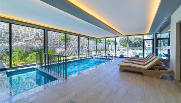 2+1 с полной панорамой на море, крепость и горы — 120 м² на 10 этаже в Махмутларе - Ракурс 32