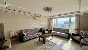 Просторная 2+1 квартира 110 м² на 9 этаже с панорамным видом на море и крепость, в 70 метрах от пляжа, с бассейном и развитой инфраструктурой - Ракурс 6