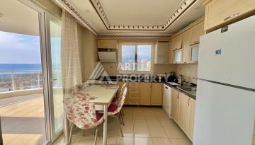 Просторная 2+1 квартира 110 м² на 9 этаже с панорамным видом на море и крепость, в 70 метрах от пляжа, с бассейном и развитой инфраструктурой - Ракурс 9