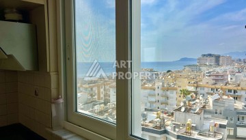 Просторная 2+1 квартира 110 м² на 9 этаже с панорамным видом на море и крепость, в 70 метрах от пляжа, с бассейном и развитой инфраструктурой - Ракурс 10