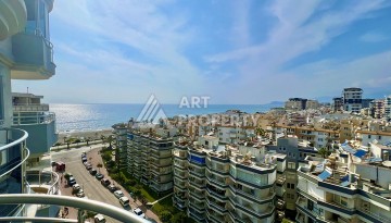 Просторная 2+1 квартира 110 м² на 9 этаже с панорамным видом на море и крепость, в 70 метрах от пляжа, с бассейном и развитой инфраструктурой - Ракурс 16