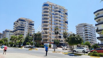 Просторная 2+1 квартира 110 м² на 9 этаже с панорамным видом на море и крепость, в 70 метрах от пляжа, с бассейном и развитой инфраструктурой - Ракурс 22