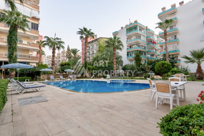 Просторная 2+1 квартира 110 м² на 9 этаже с панорамным видом на море и крепость, в 70 метрах от пляжа, с бассейном и развитой инфраструктурой - Ракурс 22