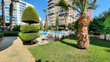 Просторная 2+1 квартира 110 м² на 9 этаже с панорамным видом на море и крепость, в 70 метрах от пляжа, с бассейном и развитой инфраструктурой - Ракурс 24