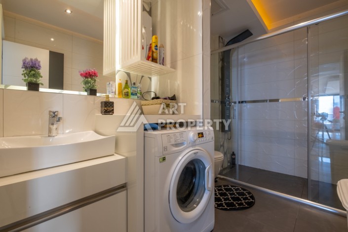 Просторная квартира 2+1 с видом на море в районе  Каргыджак - Ракурс 4