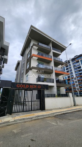 Уютная квартира 1+1 в Махмутларе, 55 м², 3 этаж, комплекс с бассейном - Ракурс 9