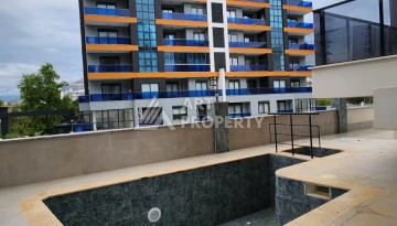 Уютная квартира 1+1 в Махмутларе, 55 м², 3 этаж, комплекс с бассейном - Ракурс 7