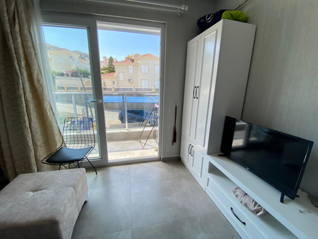 Студия с мебелью с частичным видом на море в живописном районе Каргыджак, 37 м2 - Ракурс 27