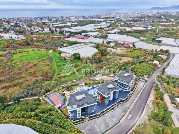 Просторный дуплекс 3+1 с видом на горы в районе Каргыджак, 150 кв.м. - Ракурс 31