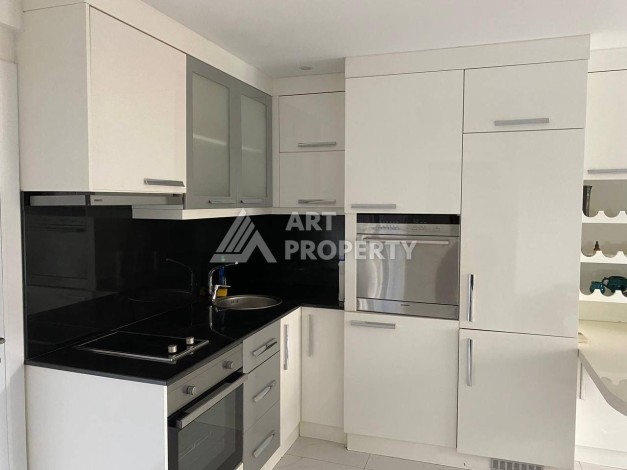 Квартира 1+1, 58 м², меблированная, с видом на бассейн и инфраструктурой комплекса - Ракурс 1