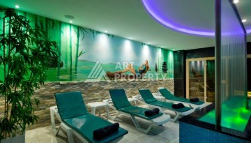 Квартира 1+1, 58 м², меблированная, с видом на бассейн и инфраструктурой комплекса - Ракурс 10