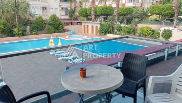 Квартира 1+1, 58 м², меблированная, с видом на бассейн и инфраструктурой комплекса - Ракурс 7