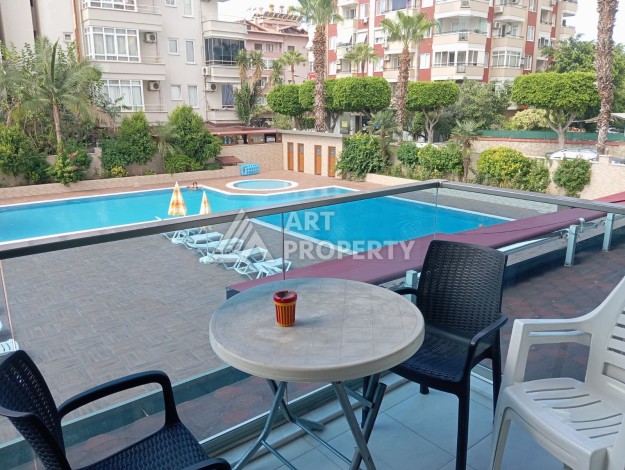 Квартира 1+1, 58 м², меблированная, с видом на бассейн и инфраструктурой комплекса - Ракурс 6