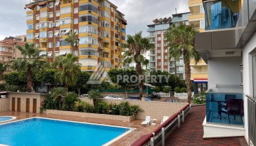 Квартира 1+1, 58 м², меблированная, с видом на бассейн и инфраструктурой комплекса - Ракурс 19