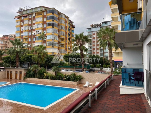 Квартира 1+1, 58 м², меблированная, с видом на бассейн и инфраструктурой комплекса - Ракурс 18