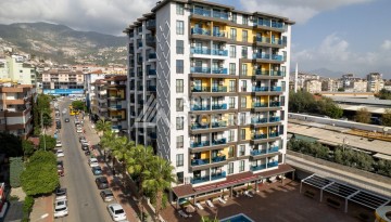 Квартира 1+1, 58 м², меблированная, с видом на бассейн и инфраструктурой комплекса - Ракурс 18