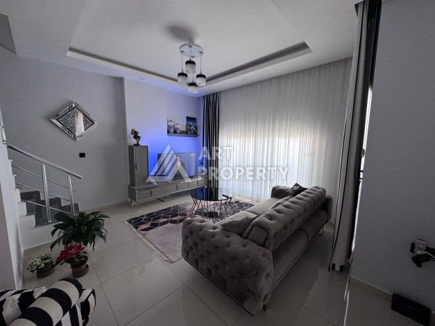 Современный дуплекс 2+1 в комплексе в районе Махмутлар. - Ракурс 7