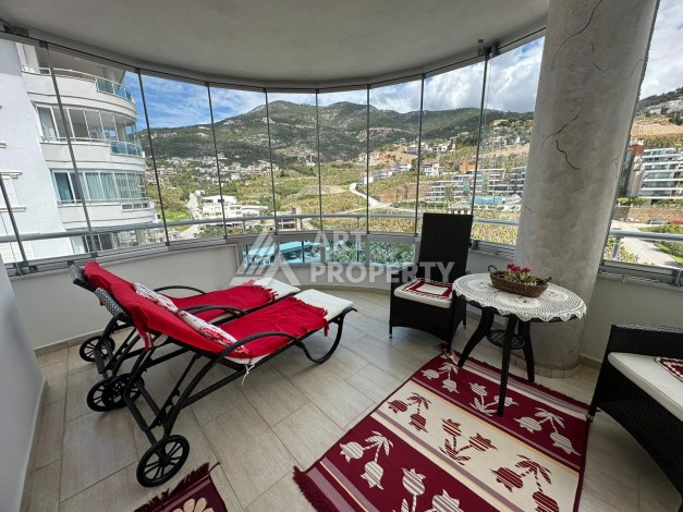 Просторная квартира 2+1 с видом на море в комплексе в районе Джикджилли — подходит под ВНЖ. - Ракурс 13