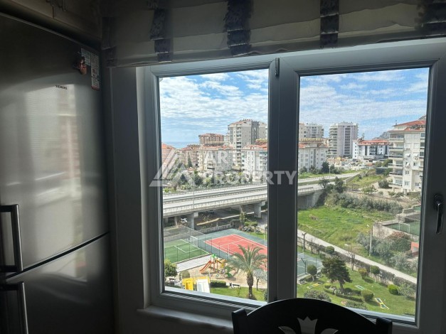 Просторная квартира 2+1 с видом на море в комплексе в районе Джикджилли — подходит под ВНЖ. - Ракурс 14