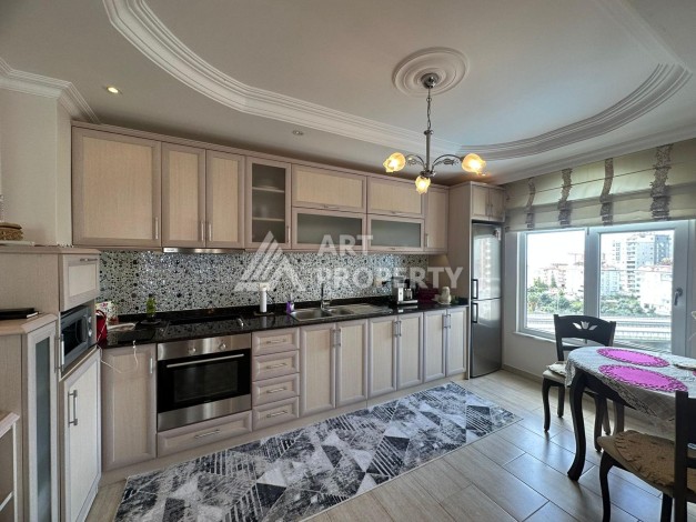 Просторная квартира 2+1 с видом на море в комплексе в районе Джикджилли — подходит под ВНЖ. - Ракурс 16