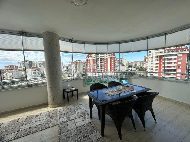 Просторная квартира 2+1 с видом на море в комплексе в районе Джикджилли — подходит под ВНЖ. - Ракурс 17