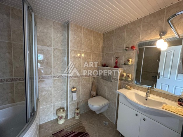 Просторная квартира 2+1 с видом на море в комплексе в районе Джикджилли — подходит под ВНЖ. - Ракурс 19